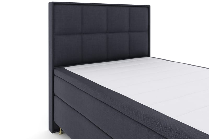 Select No 4 Komplett Sängpaket 140x200 Fast - Blå/Guld - Products - Möbler - Säng - Kontinentalsäng
