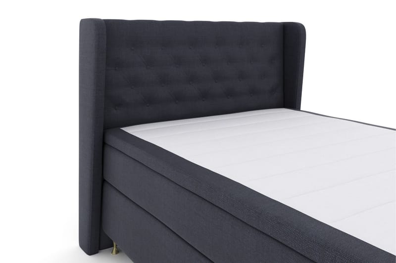 Select No 4 Komplett Sängpaket 160x200 Fast - Blå/Guld - Products - Möbler - Säng - Kontinentalsäng