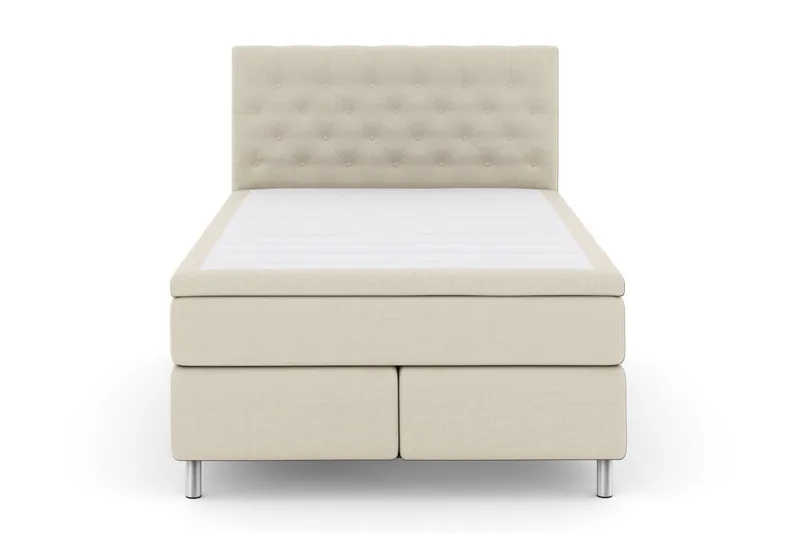 Select No 4 Komplett Sängpaket 160x200 Medium, Beige/Metall