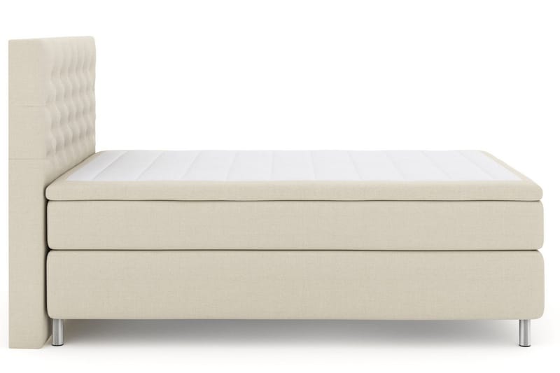 Select No 4 Komplett Sängpaket 160x200 Medium - Beige/Metall - Products - Möbler - Säng - Kontinentalsäng