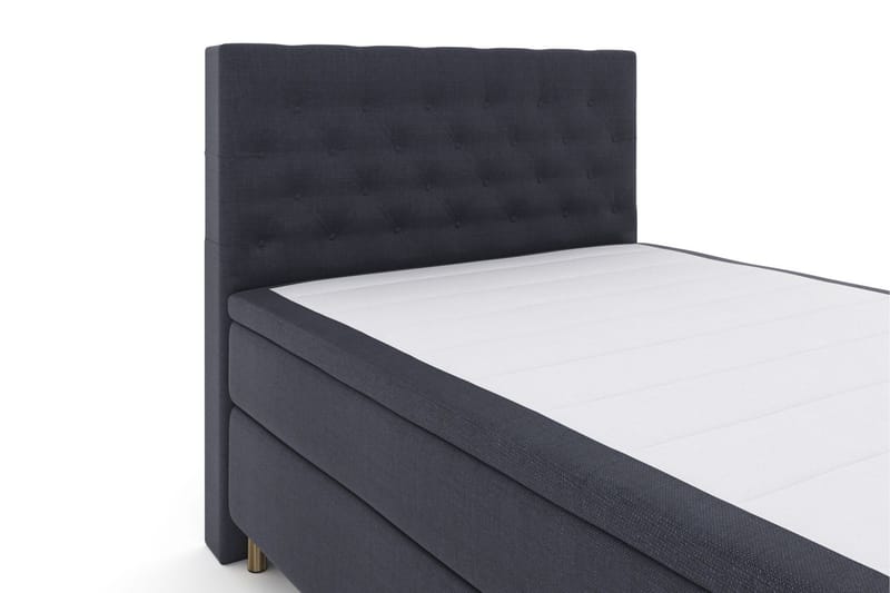 Select No 4 Komplett Sängpaket 160x200 Medium - Blå/Metall - Products - Möbler - Säng - Kontinentalsäng