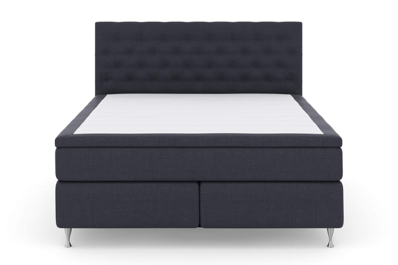 Select No 4 Komplett Sängpaket 180x200 Fast - Blå/Silver - Products - Möbler - Säng - Kontinentalsäng