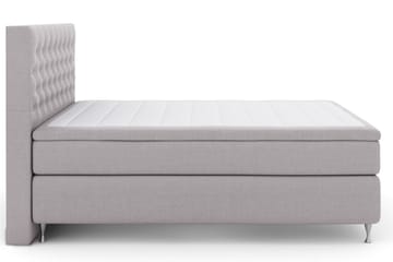 Select No 4 Komplett Sängpaket 180x200 Medium - Ljusgrå/Silver - Products - Möbler - Säng - Kontinentalsäng