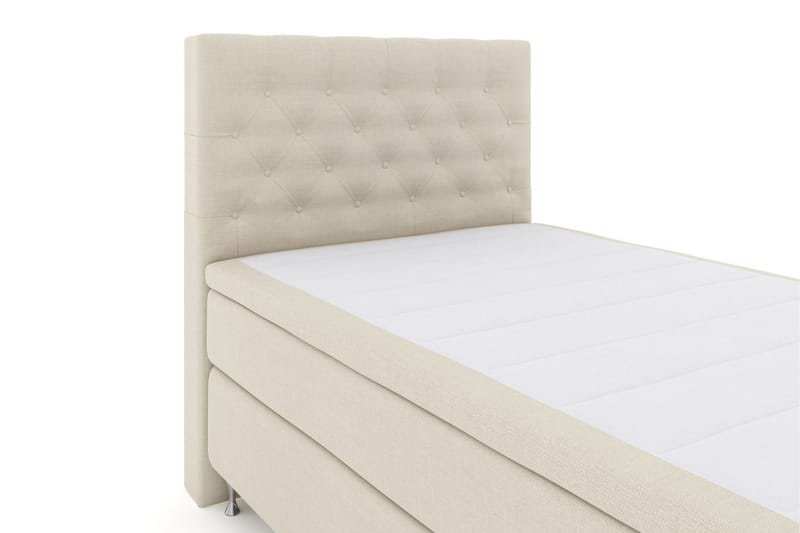 Select No 4 Kontinentalsäng 120x200 Medium - Beige/Silver - Products - Möbler - Säng - Enkelsäng