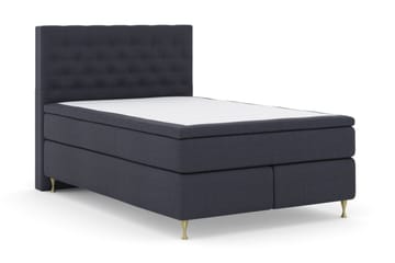 Select No 4 Kontinentalsäng 160x200 Medium - Blå/Guld - Products - Möbler - Säng - Kontinentalsäng