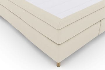 Select No 4 Kontinentalsäng 180x200 Fast/Medium - Beige/Koppar - Products - Möbler - Säng - Kontinentalsäng