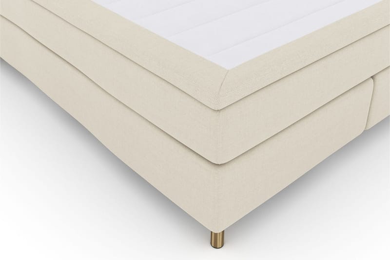 Select No 4 Kontinentalsäng 180x200 Fast/Medium - Beige/Koppar - Products - Möbler - Säng - Kontinentalsäng