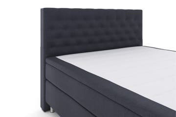 Select No 4 Kontinentalsäng 210x210 Fast/Medium - Blå/Metall - Products - Möbler - Säng - Kontinentalsäng