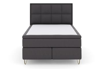 Select Rutig Sänggavel 140 cm - Mörkgrå