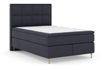 Select No 5 Komplett Sängpaket 140x200 Fast Watergel - Blå/Guld - Products - Möbler - Säng - Kontinentalsäng