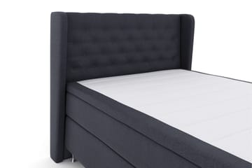 Select No 5 Komplett Sängpaket 140x200 Fast Watergel - Blå/Silver - Products - Möbler - Säng - Kontinentalsäng