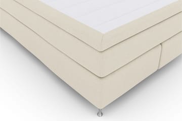 Select No 5 Komplett Sängpaket 160x200 Fast Watergel - Beige/Silver - Products - Möbler - Säng - Kontinentalsäng