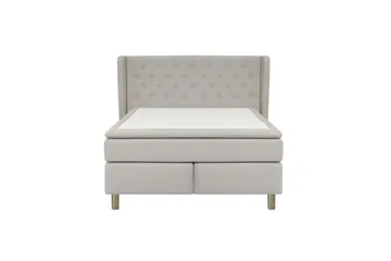 Select No 5 Komplett Sängpaket 160x200 Medium Latex - Beige/Koppar - Products - Möbler - Säng - Kontinentalsäng