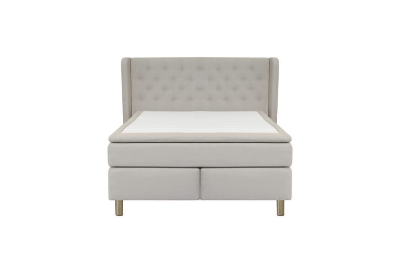 Select No 5 Komplett Sängpaket 160x200 Medium Latex - Beige/Koppar - Products - Möbler - Säng - Kontinentalsäng