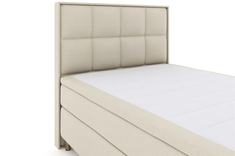 Select No 5 Komplett Sängpaket 160x200 Medium Watergel - Beige/Koppar - Products - Möbler - Säng - Kontinentalsäng