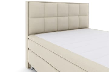 Select No 5 Komplett Sängpaket 180x200 Fast Latex - Beige/Metall - Products - Möbler - Säng - Kontinentalsäng
