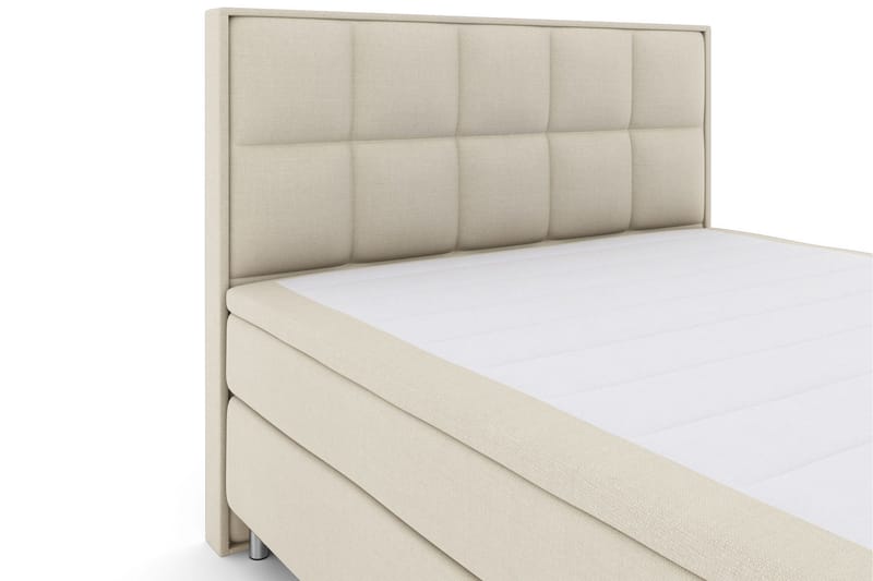 Select No 5 Komplett Sängpaket 180x200 Fast Latex - Beige/Metall - Products - Möbler - Säng - Kontinentalsäng