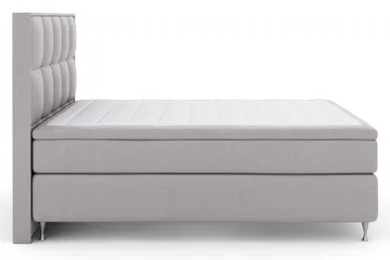 Select Rutig Sänggavel 180 cm - Ljusgrå