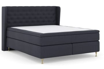 Select No 5 Komplett Sängpaket 180x200 Medium Watergel - Blå/Guld - Products - Möbler - Säng - Kontinentalsäng