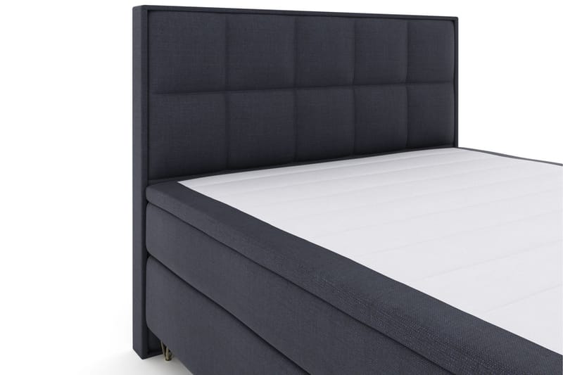 Select No 5 Komplett Sängpaket 180x200 Medium Watergel - Blå/Metall V-form - Products - Möbler - Säng - Kontinentalsäng