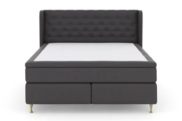 Select Sänggavel med Sidor 210 cm - Mörkgrå