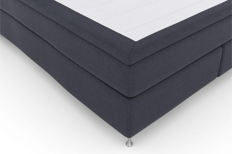 Select No 5 Komplett Sängpaket 210x210 Fast Watergel - Blå/Silver - Products - Möbler - Säng - Kontinentalsäng