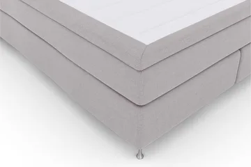 Select No 5 Komplett Sängpaket 210x210 Fast/Medium Latex - Ljusgrå/Silver - Products - Möbler - Säng - Kontinentalsäng
