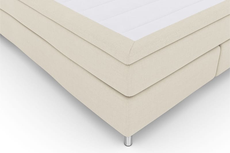 Select No 5 Komplett Sängpaket 210x210 Medium Latex - Beige/Metall - Products - Möbler - Säng - Kontinentalsäng