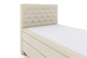 Select No 5 Kontinentalsäng 120x200 Medium Watergel - Beige/Metall V-Form - Products - Möbler - Säng - Enkelsäng