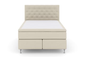 Select No 5 Kontinentalsäng 140x200 Fast Watergel - Beige/Silver - Products - Möbler - Säng - Kontinentalsäng