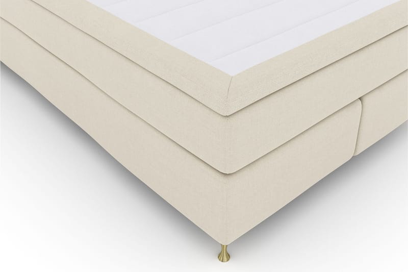 Select No 5 Kontinentalsäng 160x200 Fast Latex - Beige/Guld - Products - Möbler - Säng - Kontinentalsäng