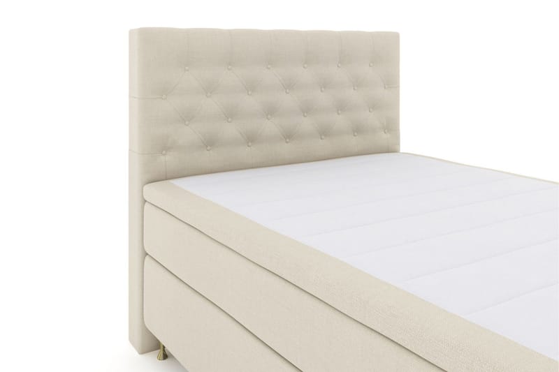 Select No 5 Kontinentalsäng 160x200 Fast Latex - Beige/Guld - Products - Möbler - Säng - Kontinentalsäng