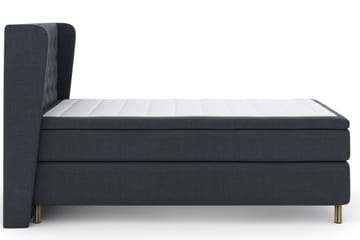 Select No 6 Komplett Sängpaket 120x200 Fast Memory/Pocket - Blå/Metall - Products - Möbler - Säng - Enkelsäng