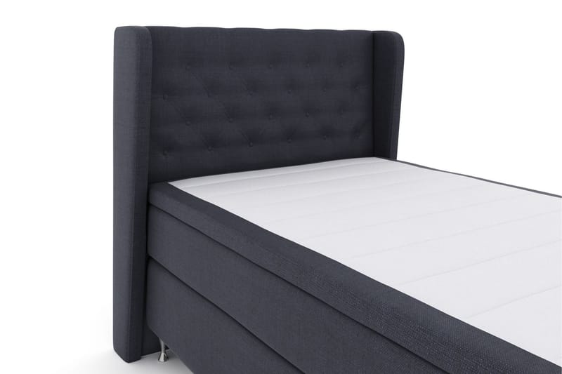 Select No 6 Komplett Sängpaket 120x200 Fast Memory/Pocket - Blå/Silver - Products - Möbler - Säng - Enkelsäng