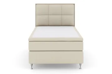 Select No 6 Komplett Sängpaket 120x200 Fast Watergel - Beige/Silver - Products - Möbler - Säng - Enkelsäng