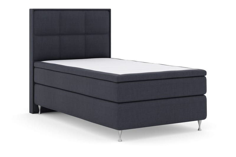 Select No 6 Komplett Sängpaket 120x200 Fast Watergel - Blå/Silver - Products - Möbler - Säng - Enkelsäng