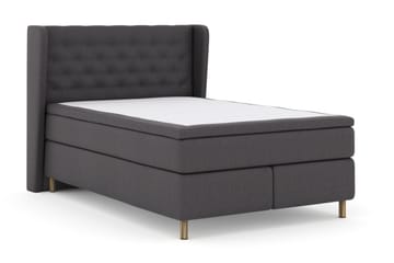 Select No 6 Komplett Sängpaket 140x200 Fast Memory/Pocket - Mörkgrå/Koppar - Products - Möbler - Säng - Kontinentalsäng