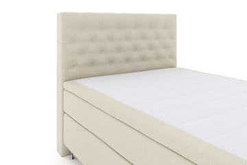 Select No 6 Komplett Sängpaket 140x200 Fast/Medium Watergel - Beige/Silver - Products - Möbler - Säng - Kontinentalsäng
