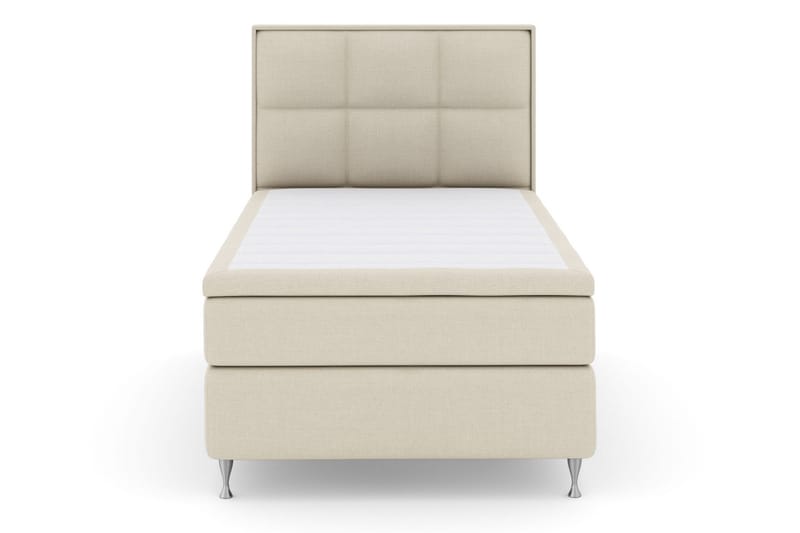 Select No 6 Komplett Sängpaket 140x200 F/M Latex/Memory - Beige/Silver - Products - Möbler - Säng - Kontinentalsäng
