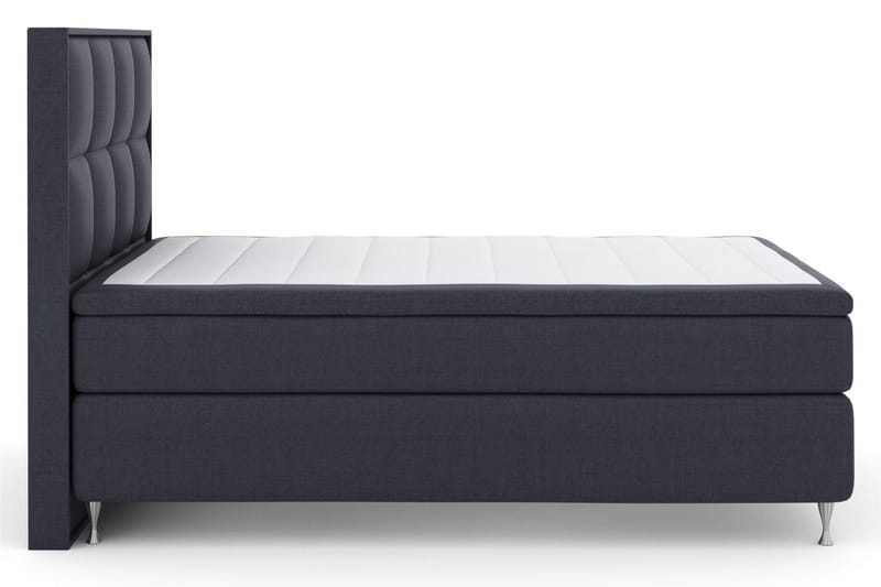 Select No 6 Komplett Sängpaket 140x200 Medium Memory/Pocket - Blå/Silver - Products - Möbler - Säng - Kontinentalsäng