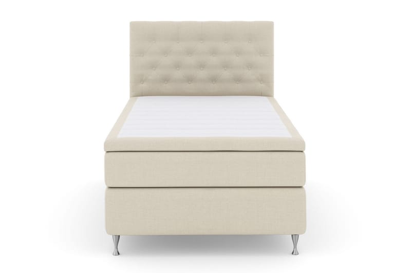 Select No 6 Kontinentalsäng 120x200 Fast Watergel - Beige/Silver - Products - Möbler - Säng - Enkelsäng