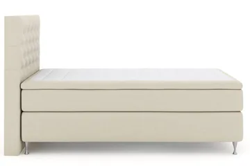 Select No 6 Kontinentalsäng 120x200 Medium Latex/Memory - Beige/Silver - Products - Möbler - Säng - Enkelsäng