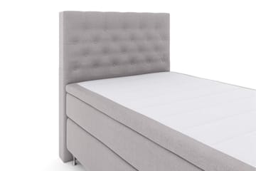 Select No 6 Kontinentalsäng 120x200 Medium Latex/Memory - Ljusgrå/Silver - Products - Möbler - Säng - Enkelsäng