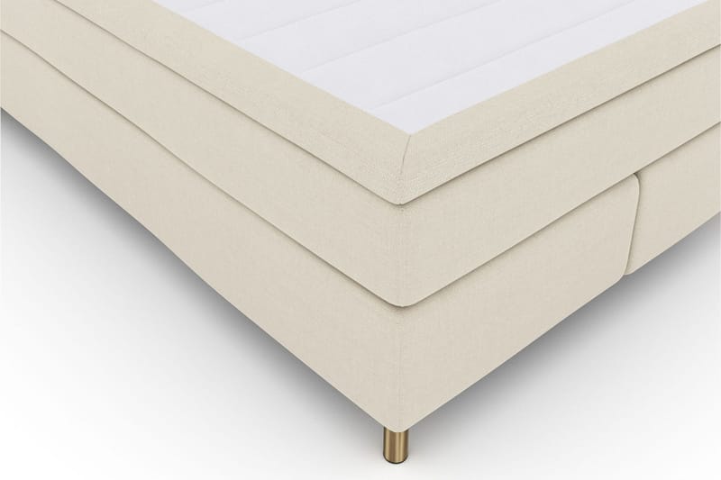 Select No 6 Kontinentalsäng 140x200 Fast Latex/Memory - Beige/Koppar - Products - Möbler - Säng - Kontinentalsäng