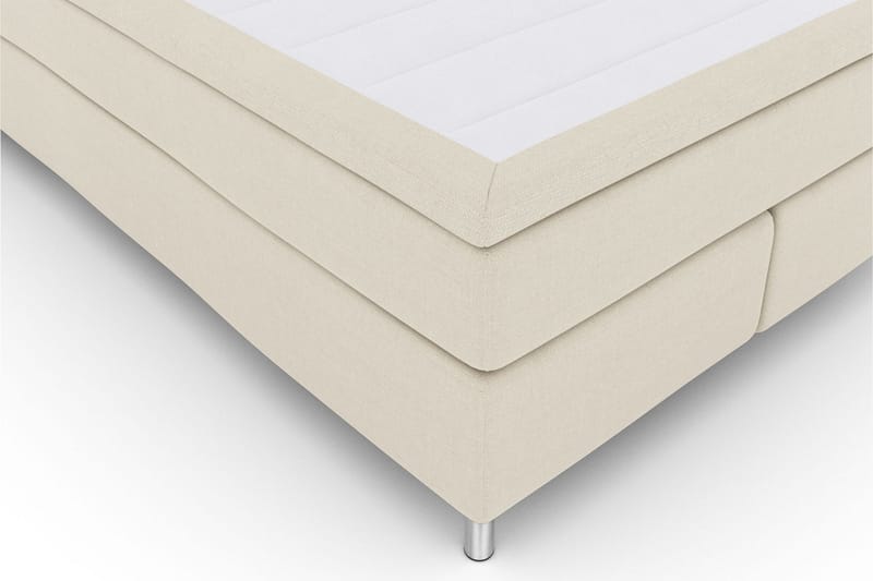 Select No 6 Kontinentalsäng 140x200 Medium Latex/Memory - Beige/Metall - Products - Möbler - Säng - Kontinentalsäng