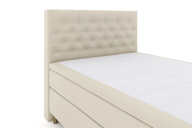 Select No 6 Kontinentalsäng 160x200 Fast/Medium Watergel - Beige/Koppar - Products - Möbler - Säng - Kontinentalsäng