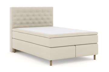 Select No 6 Kontinentalsäng 160x200 Fast/Medium Watergel - Beige/Koppar - Products - Möbler - Säng - Kontinentalsäng