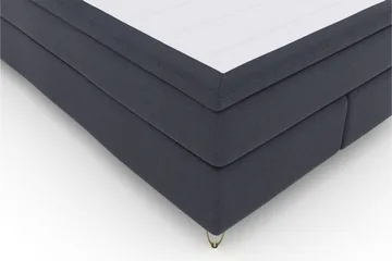 Select No 6 Kontinentalsäng 160x200 Medium Latex/Memory - Blå/Metall V-Form - Products - Möbler - Säng - Kontinentalsäng