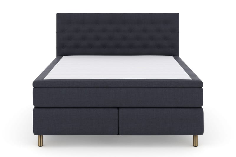 Select No 6 Kontinentalsäng 210x210 F/M Memory/Pocket, Blå/Koppar