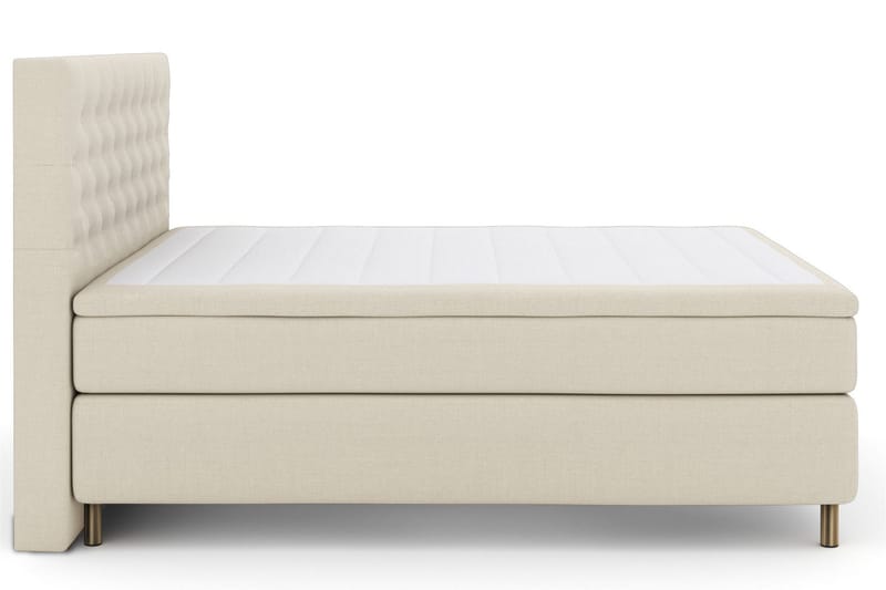 Select No 6 Kontinentalsäng 210x210 Medium Watergel - Beige/Koppar - Products - Möbler - Säng - Kontinentalsäng